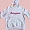 Kapucar z imenom Bel hoodie Zayna s polnim napisom
