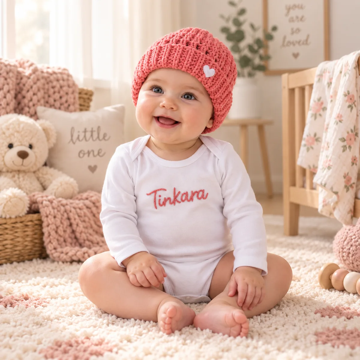 Personaliziran darilni set bodi in kapa