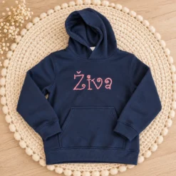 Pulover z imenom darilo za deklico
